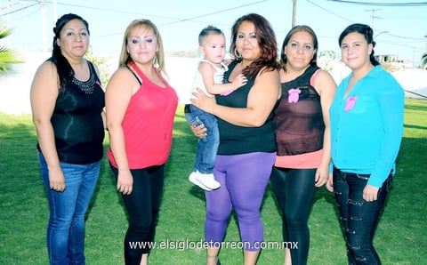 09062014 Lucy, Guadalupe, Perla, Fany y Mary.