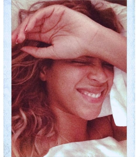 Beyoncé pudo ser apreciada al natural en una instantánea.