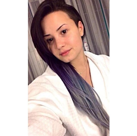 En distintas ocasiones, Demi Lovato se ha mostrado sin inseguridades ante sus seguidores sin nada de maquillaje.