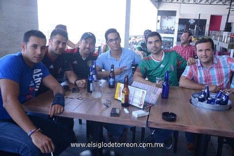 18062014 César, Jorge, Christian, Tony, Dany y Daniel.