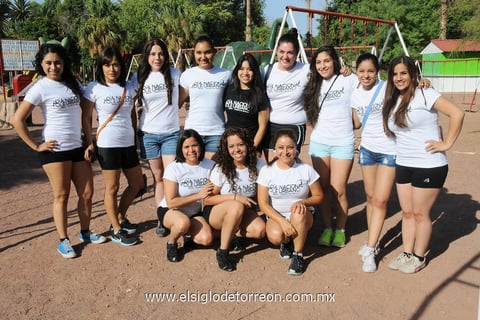 Alicia, Tania, Claudia, Susy, Ilsse, Rocío, Karina, Paola, Ivette, Yaira, Abril y Consuelo.
