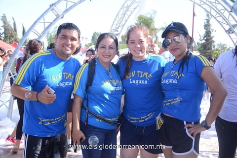 Érick, Sandra, Vanessa y Marily.