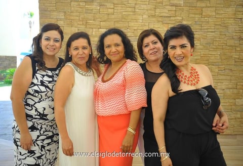 Alma, Verónica, Gaby, Ofelia y Fanny.