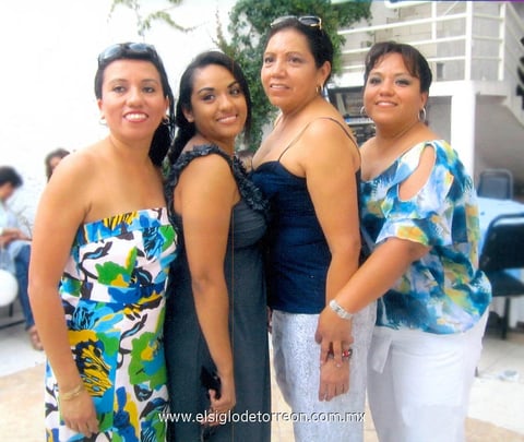 22062014 Érika del Consuelo, Eréndira, María del Carmen y Rosa Elizabeth.