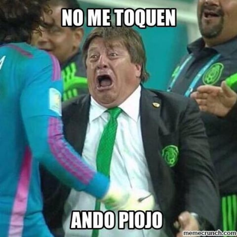 'Piojo' mostró su gran felicidad tras el tercer gol de los suyo ante los croatas.