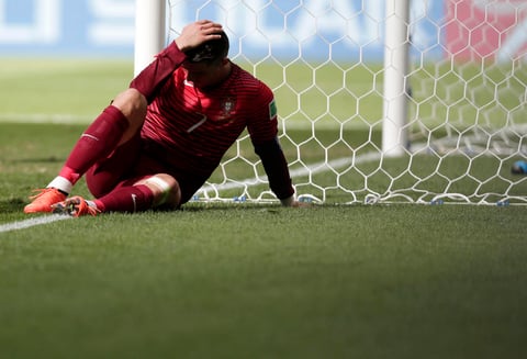 Cristiano y Portugal no pudieron golear a Ghana, por lo que se quedaron en el camino y se despiden de Brasil 2014.