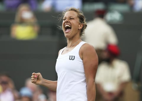 La checa Zahlavova Strycova se instaló de esta manera en los octavos de final de la competencia para enfrentar a la danesa Caroline Wozniacki.