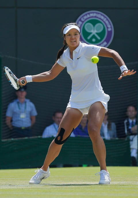 La tenista china nunca ha superado los cuartos en Wimbledon.