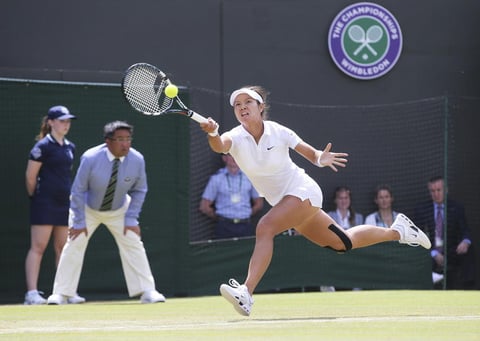 Con un marcador en contra de 7-6 (7-5) y 7-6 (7-55), la asiática se quedó sin la oportunidad de avanzar en el tercer Grand Slam de la temporada.
