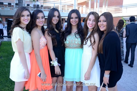 Bárbara, Alondra, Sofía, Daniela, Sabrina y Susana.