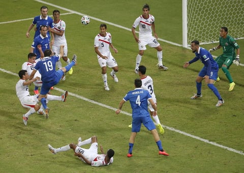 El partido fue un poco ríspido los 90 minutos.