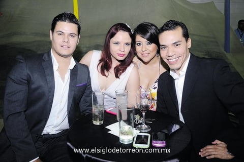 30062014 Sergio, Marcela, Lulú y Édgar.
