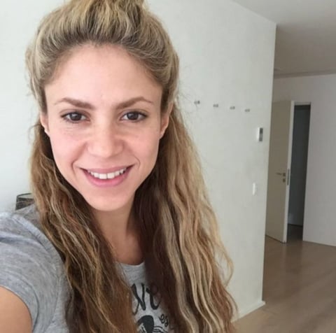 Shakira celebró su cumpleaños 39 posando al natural.