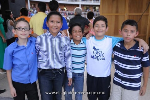 02072014 Abraham, Érick, Romeo, Juan y Mauricio.