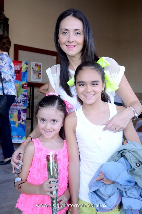 08072014 Maricarmen, Luciana y Maricarmen.