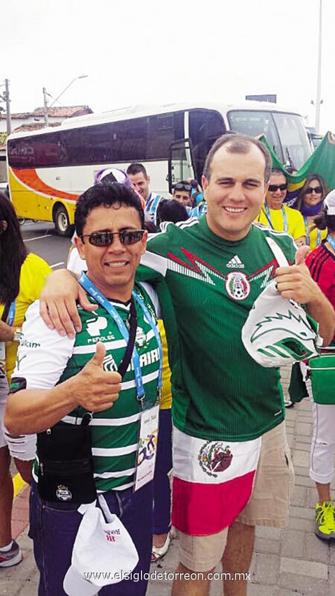 13072014 DESDE BRASIL.  Beto y Gerardo.