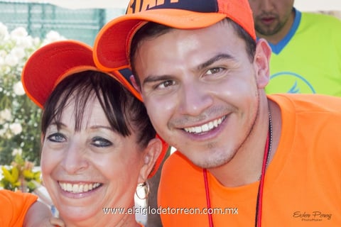 13072014 Anfitriones de esta grata reunión, Sra. Margarita Muñoz y su hijo Ricardo Nava.