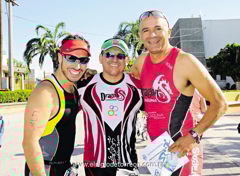 13072014 Rodrigo Méndez, Marcos Sánchez y Manuel Nahle.