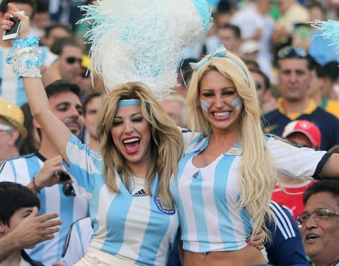 Se terminó el Mundial pero se quedan las imágenes de las bellezas que acudieron a la final.
