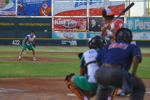 Naranjas y albiverdes terminaron empatados a 6 carreras por bando.
