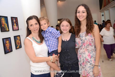 15072014 Lucía, Samuel, Marifer y Katia.