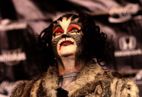 Caracterizada como “Grizabella”, explicó que participar en Cats es como un sueño hecho realidad, pues hace más de 30 años protagonizó los musicales Jesucristo Superestrella y Evita, por lo que sólo le faltaba actuar en la pieza también con música original de Andrew Lloyd Webber.