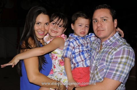 16072014 CELEBRANDO.  Familia de Anda.