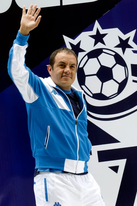 Cuauhtémoc Blanco regresa a la Primera División con el Puebla.