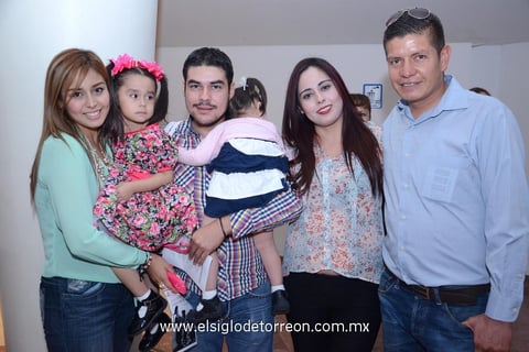 21072014 Patricio, María Lourdes, Danna Sofía, Patricio y Thelma.