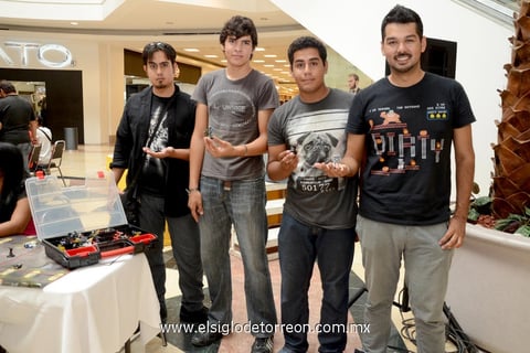 22072014 Daniel, Miguel, Andrés y Juan Martín.