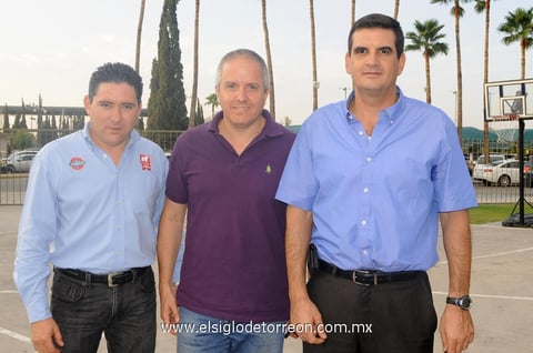 26072014 Julián de la Fuente, Roberto González y Alfredo Murra.