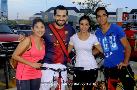26072014 Jesús, Blanca, Rocío y Adrián.