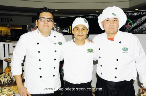28072014 CHEFS.  Daniel, Juan y Víctor.