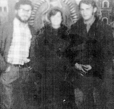 27072014 Ãngela MarÃ­a Portilla, Ronaldo y Armando Zurita, en la Cd. de MÃ©xico en 1969.