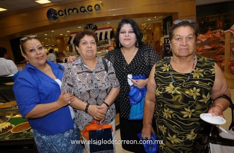 27072014 Georgina, Angélica, Lupita y Margot.