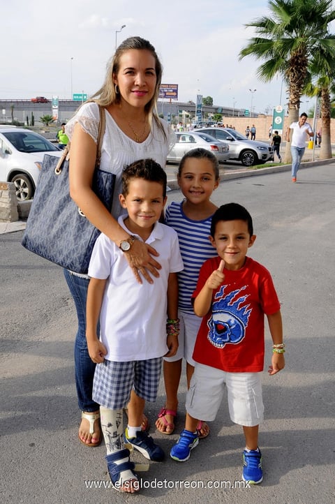 07082014 Ana, Santiago, Any y Lucas.