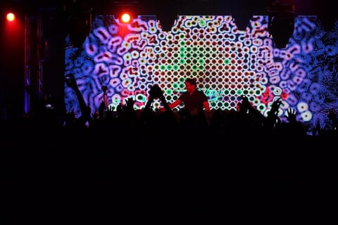 Previo a los holandeses, DJ Gooz, Moska y el tornamesista británico D.O.D. encendieron los ánimos de los asientes.