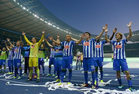 Hertha Berlín es penúltimo con un promedio de casi 52 mil por partido.
