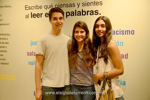 16082014 Jorge, Damaris y Joana.