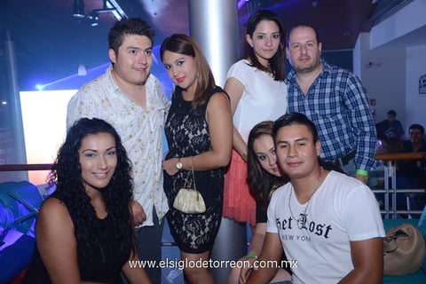 16082014 Gema, Alex, Damaris, Alejandra, Pepe, Eder y Mony.
