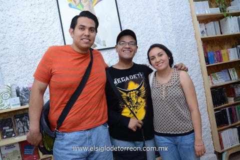18082014 Javier, Gerardo y Olga.