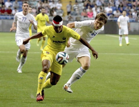 El partido se puso a modo para el 'Submarino Amarillo'.