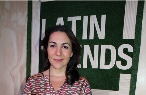 La diseñadora Cristina Pineda presentó los diseños de su firma, Pineda Covalin.