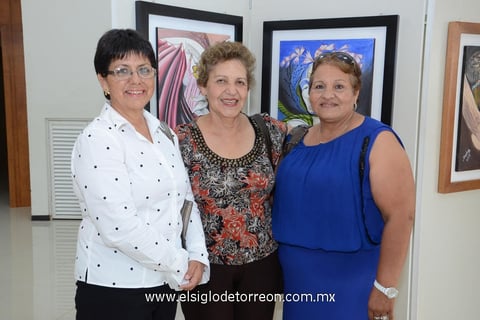 26082014 Laura Lara, Rosy Salas y Mayela Lozano.