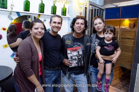 26082014 Heidi, Susana, Ana, Carlos, Cristian, Diana y Felipe.