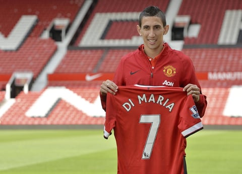 El argentino Ángel Di María, por el que el Manchester United ha pagado cerca de 75 millones de euros al Real Madrid, agradeció el desembolso que han hecho los "Diablos Rojos".