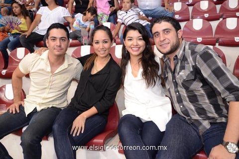 29082014 César, Ceci, Mariana y Servando.