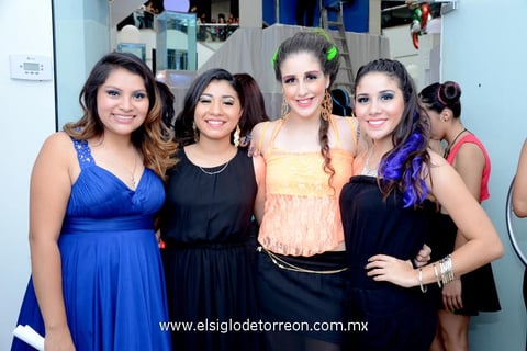 02092014 Yuriria, Diana, Marifer y Fátima.