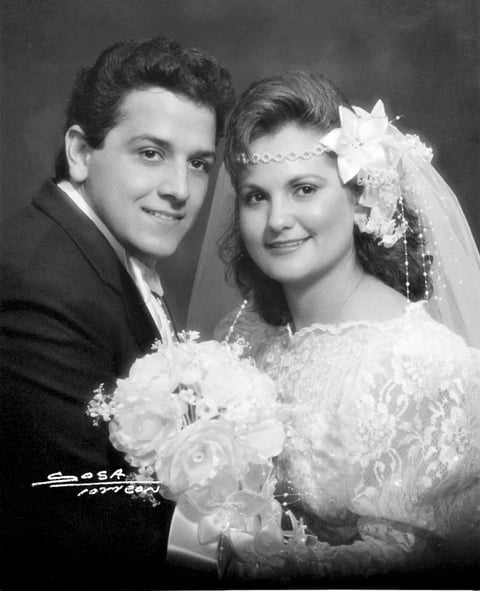 07092014 Arq. Rodolfo Romo VidaÃ±a y Lic. Bertha Mora de Romo, contrajeron matrimonio el 18 de junio de 1988.