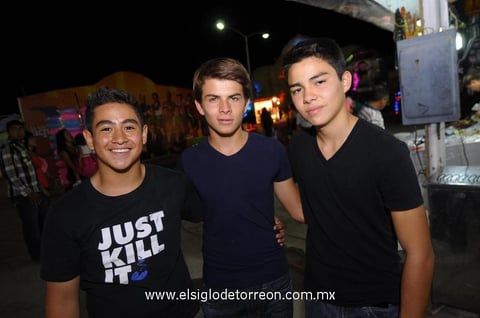 08092014 Alfonso, Rodrigo y Gustavo.
